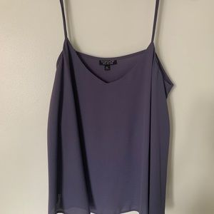 TopShop purple swing cami